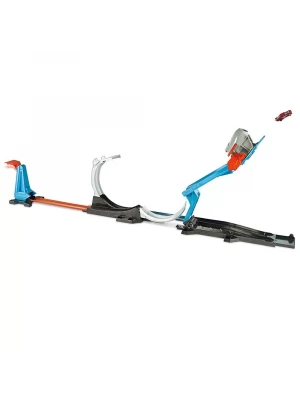 Hot Wheels Track Builder Süper Fırlatma Aksiyonu Yarış Seti