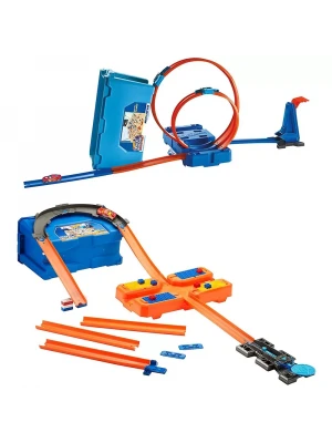 Hot Wheels Track Builder Kutulu Uzman Serisi Yarış Seti