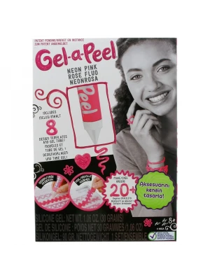 Gel-a-Peel Aksesuar Tasarım Başlangıç Paketi Pembe Neon