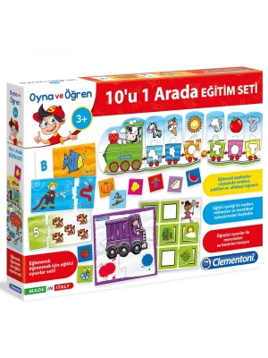 Clementoni Oyna ve Öğren 10u 1 Arada Oyun Seti