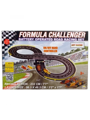 Formula Challenger Pilli Yarış Seti 60190