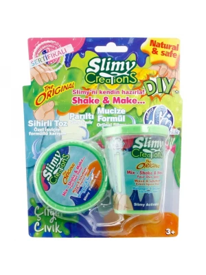 Slimy Kendi Slimyni Yarat Yeşil Renk