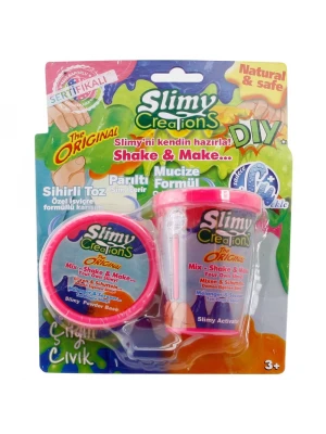 Slimy Kendi Slimyni Yarat Pembe Renk