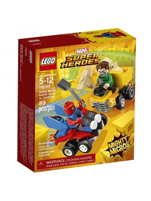 Lego Super Heroes Scarlet Spider vs Sandsman 76089