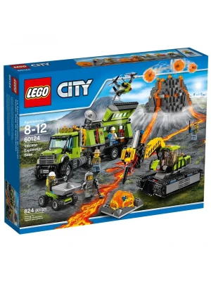 Lego City Volcano Exp Base 60124