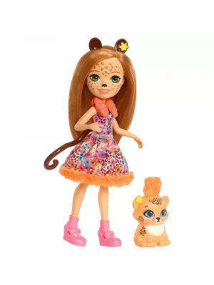 Enchantimals Cherish Cheetah Popüler Karakter Bebek