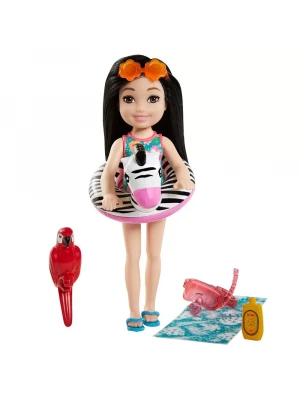 Barbie ve Chelsea Kayıp Doğum Günü Chelsea ve Hayvanları Oyun Set