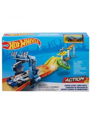 Hot Wheels Süper Atlayış Yarış Seti