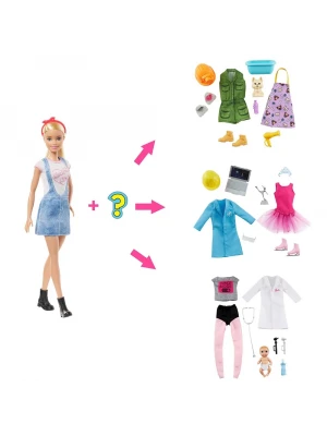 Barbie Sürpriz Meslek Bebeği
