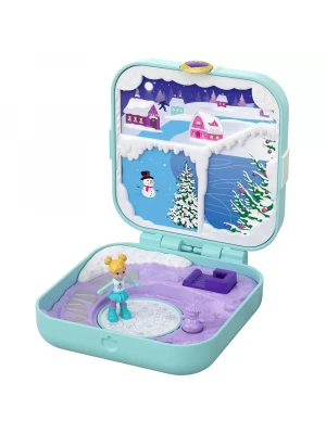 Polly Pocket Sürprizlerle Dolu Micro Oyun Setleri - Kar Temalı Pe