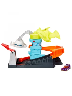 Hot Wheels Şehirde Yaratık Macerası Oyun Seti Serisi - Ptero Uçuş