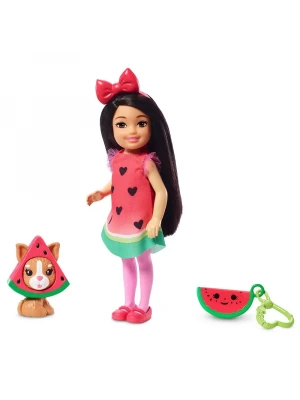 Barbie Kostümlü Chelsea ve Hayvacığı Oyun Setleri - Karpuz Temalı