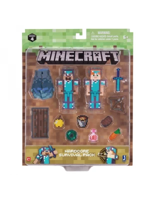 Minecraft Delüks Figür Steve ve Alex