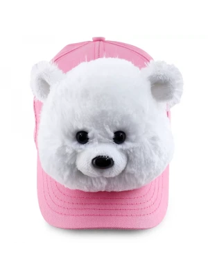Neco Plush Kutup Ayısı Kep Şapka Pembe