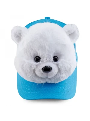 Neco Plush Kutup Ayısı Kep Şapka Mavi