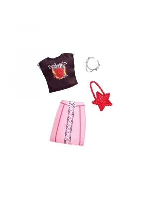 Barbie Fashions Elbiseli Aksesuar Seti FXJ05