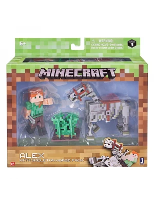Minecraft Alex ve İskelet Atı