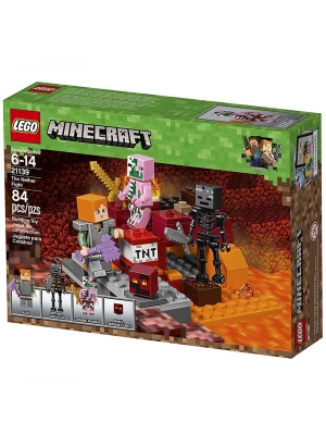 Lego Minecraft Nether Fight 21139