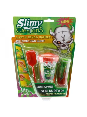 Slimy Creations Kendi Slimyni Yarat Kırmızı