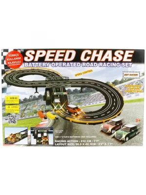 Sunman Speed Chase Mini Cooper Işıklı Yarış Seti