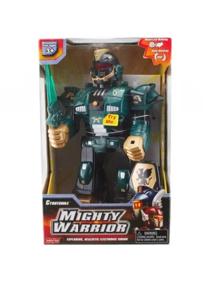Sesli ve Işıklı Savaşçı Robot - Mighty Warrior