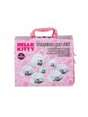 Hello Kitty Porselen Çay Seti 13 Parça