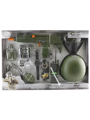 Combat Force Kask Ve Ekipman Oyun Seti