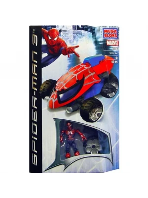 Mega Bloks Spiderman ve Örümcek Ağı Arabası