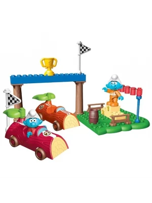 Mega Bloks Şirinler Yarış Pisti Oyun Seti