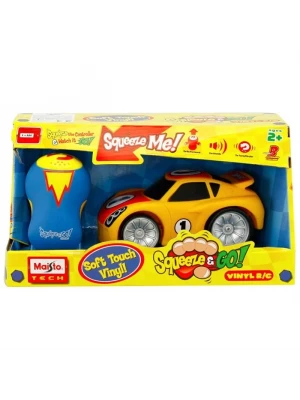 Maisto Squeeze & Go Kumandalı Araba Sarı