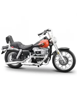 Maisto Harley Davidson 1980 FXWG Wide Glide 1:24 Model Motorsikle