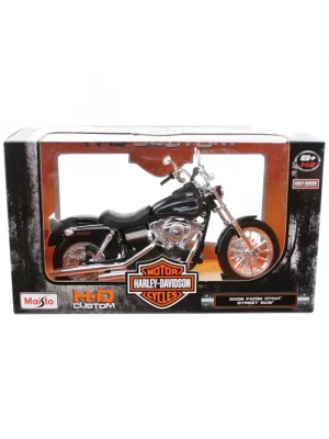 Maisto Harley Davidson 2006 Fxdbi Dyna Street Bob 1:12 Model Moto