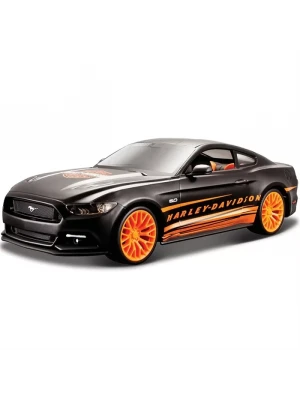 Maisto Ford Mustang GT 2015 1:24 Harley Davidson Model Araba Siya