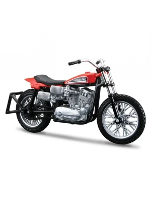 Maisto Harley Davidson 1972 XR750 Racing Bike 1:18 Model Motorsik