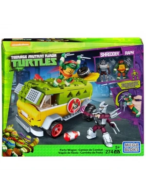 Mega Bloks Ninja Kaplumbağalar Party Van Oyun Seti