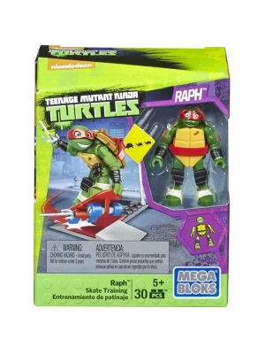 Mega Bloks Ninja Kaplumbağalar Street Training Raph Oyun Seti