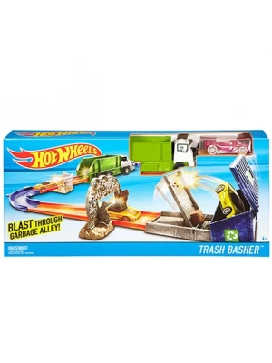 Hot Wheels Trash Basher Yarış Seti