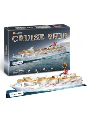 Cubic Fun 3D 86 Parça 3 Boyutlu Puzzle Seyahat Yolcu Gemisi