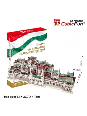 Cubic Fun 3D 237 Parça Puzzle Parlemento Binası - Macaristan