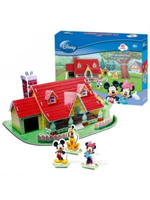 Cubic Fun 3D 43 parça 3 Boyutlu Puzzle Mickey Mouse’un Evi
