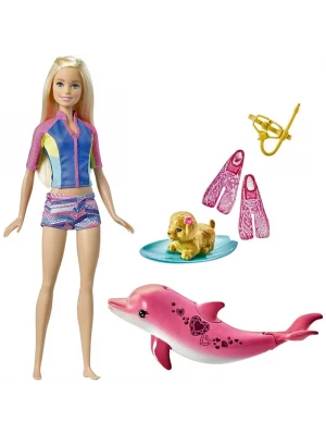 Sihirli Yunuslar Dalgıç Barbie Bebek