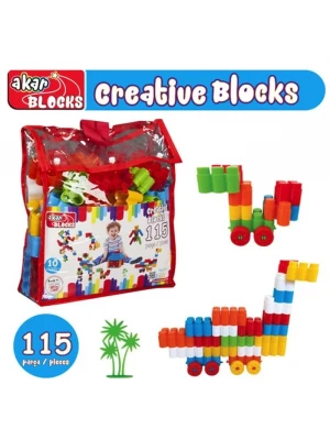 Akar Oyuncak Creative Blocks 115 Parça