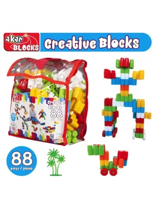 Akar Oyuncak Creative Blocks 88 Parça