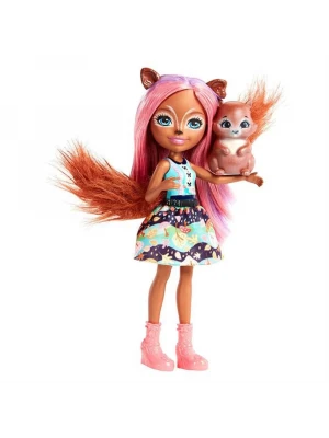 Enchantimals Sancha Squirrel Popüler Karakter Bebek