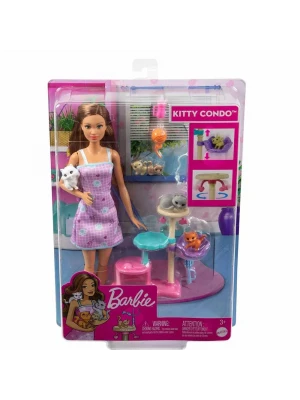 Barbie ve Yavru Kedileri Oyun Seti