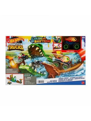 Hot Wheels Monster Trucks Timsahtan Kaçış Renk Değiştiren Oyun Se
