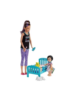 Barbie Marka: Barbie Skipper Bebek Bakıcısı Uyku Zamanı Oyun Seti GHV88