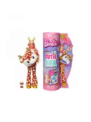 Barbie Cutie Reveal Snowflake Sparkle Bebekler - Geyik