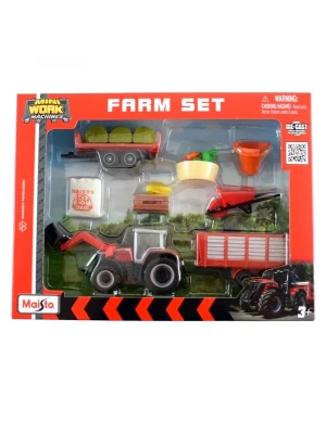 Maisto Çiftlik Seti Küçük - Massey Ferguson