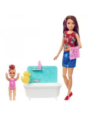 Barbie Bebek Bakıcılığı Oyun Seti FXH05